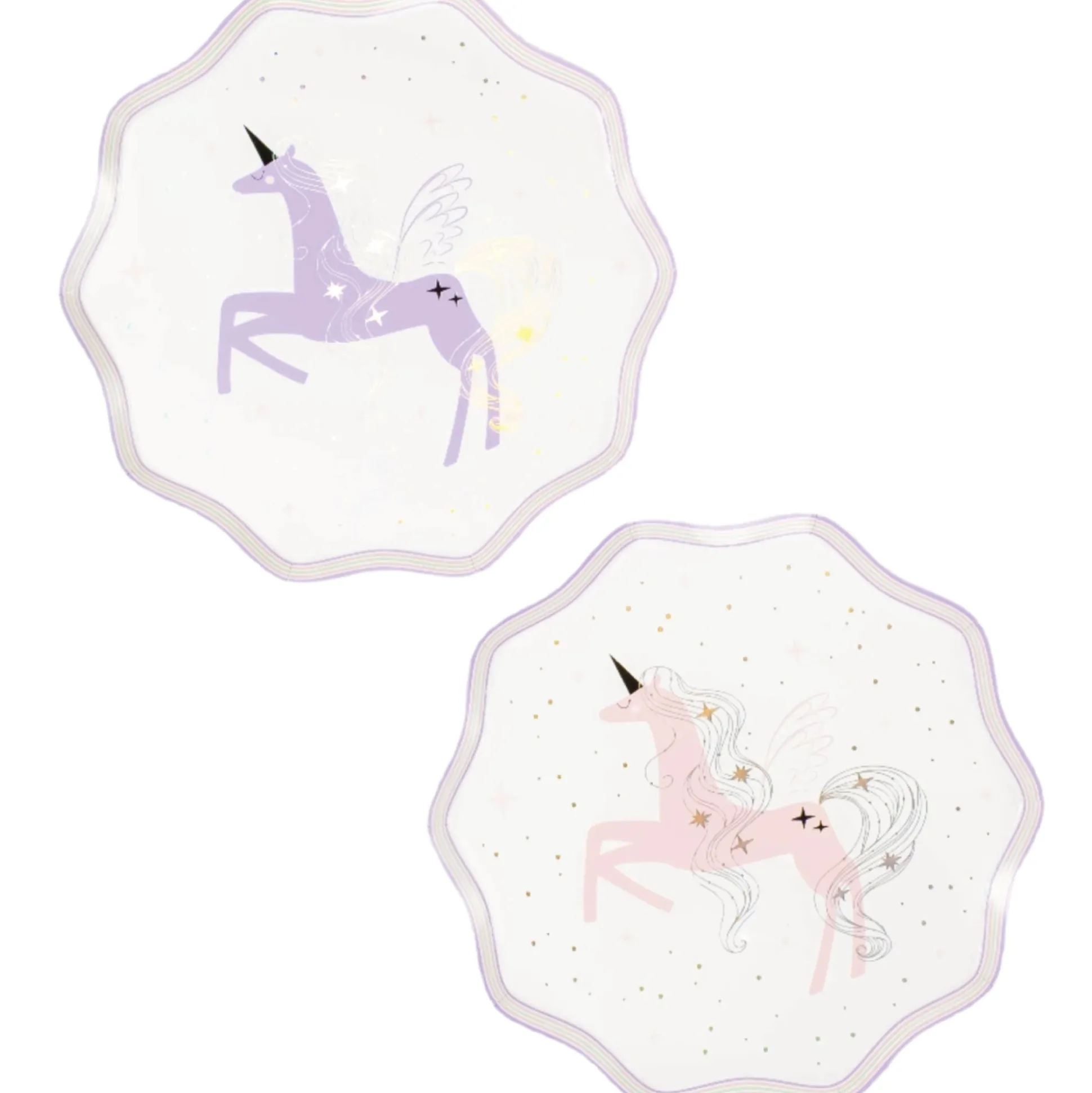 Magical Unicorn Dessert Plates 8ct