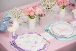 Magical Unicorn Dessert Plates 8ct