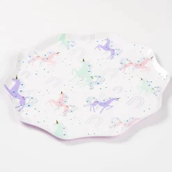Magical Unicorn Lunch Plates 8ct