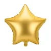 Matte Gold Star Foil Balloon 19in