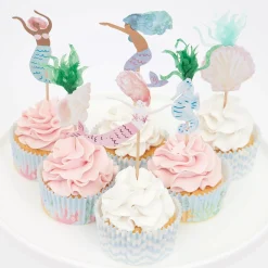 Mermaid Cupcake Decorating Kit 24ct