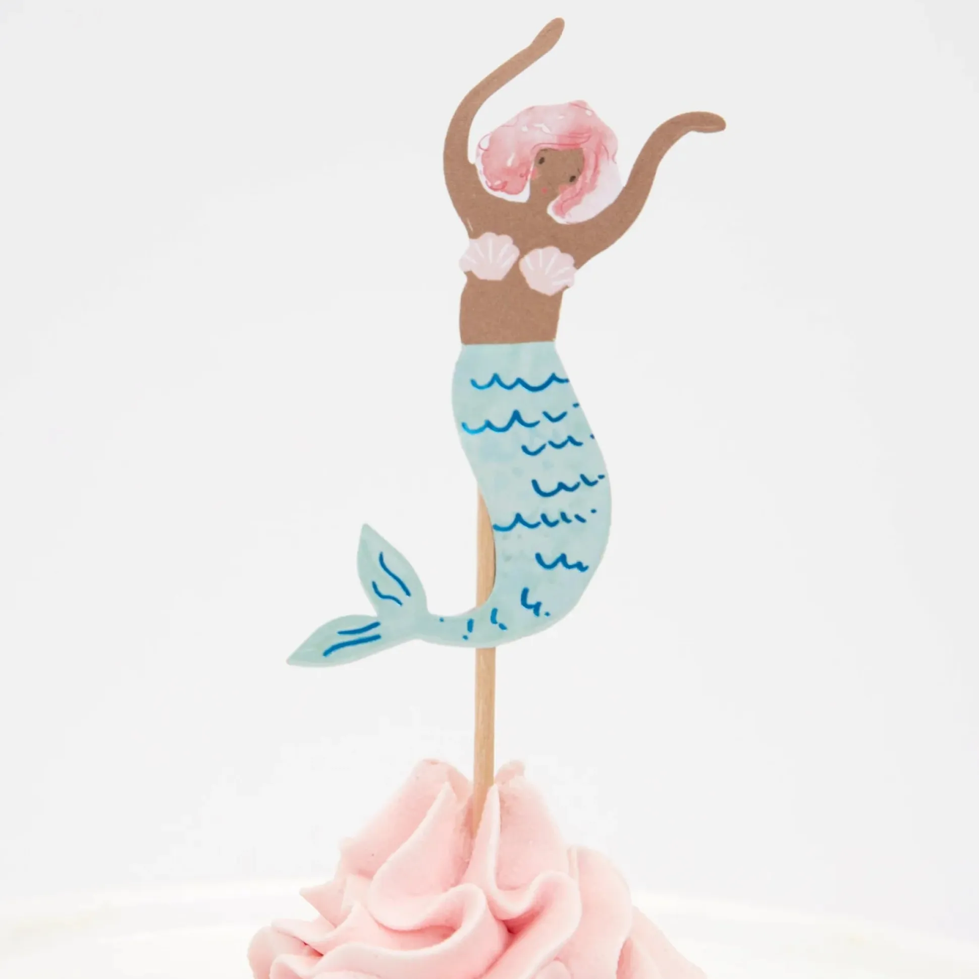 Mermaid Cupcake Decorating Kit 24ct