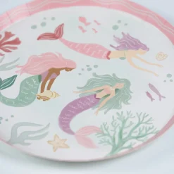 Mermaid Dessert Plates 8ct