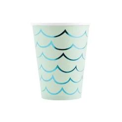 Mermaid Tail Paper Cups 8ct