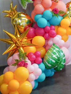 Metallic Gold Pineapple Foil Balloon 25in