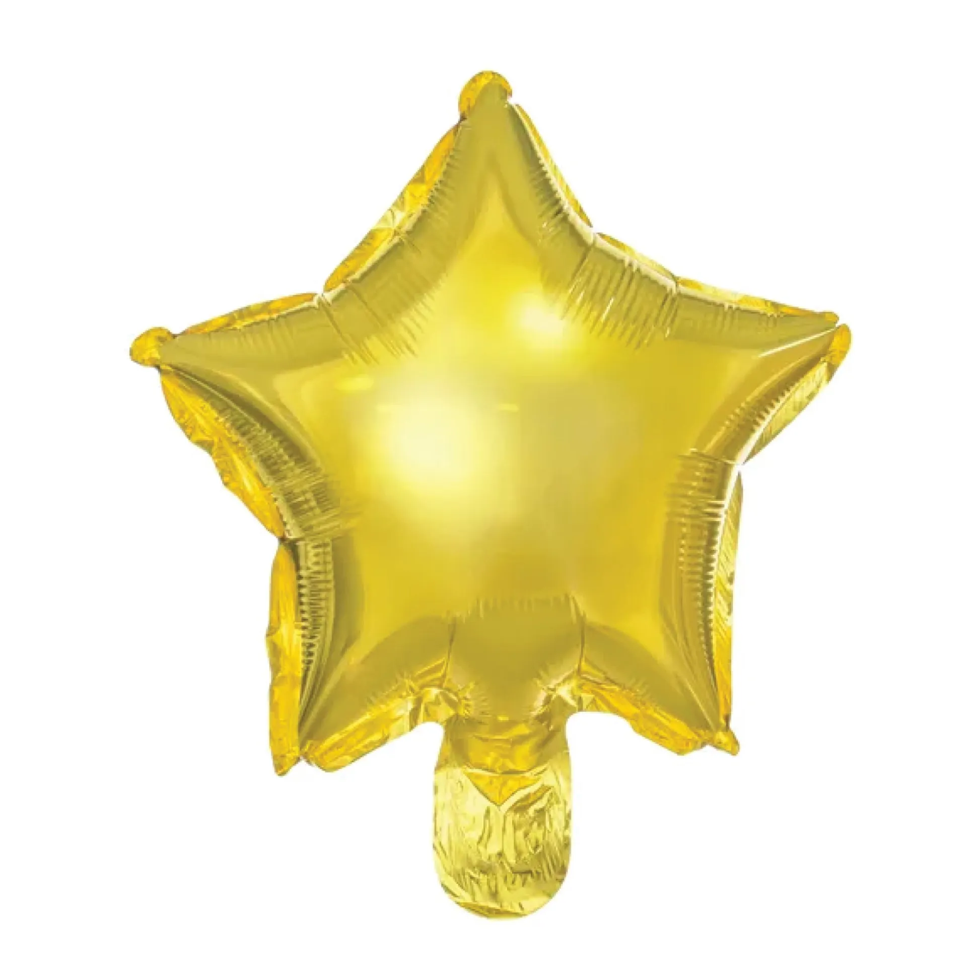 Metallic Gold Star 8in Balloons 25ct