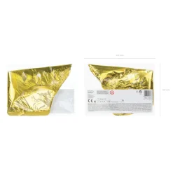 Metallic Gold Star 8in Balloons 25ct