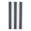 Midnight Blue Cabana Striped Paper Guest Towels 20ct