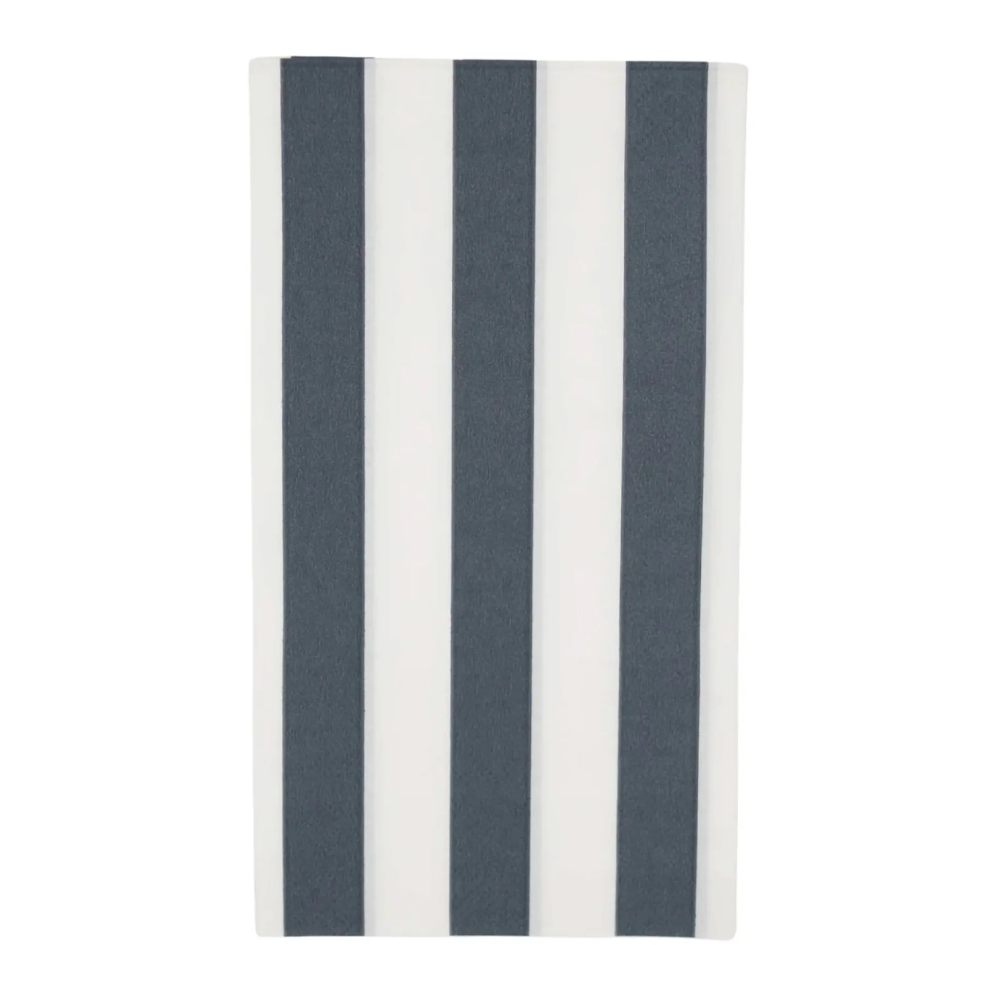 Midnight Blue Cabana Striped Paper Guest Towels 20ct