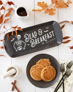 Mini Dead & Breakfast Bamboo Serving Tray