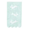 Mint Green Bunny & Sprigs Paper Guests Towels 24ct