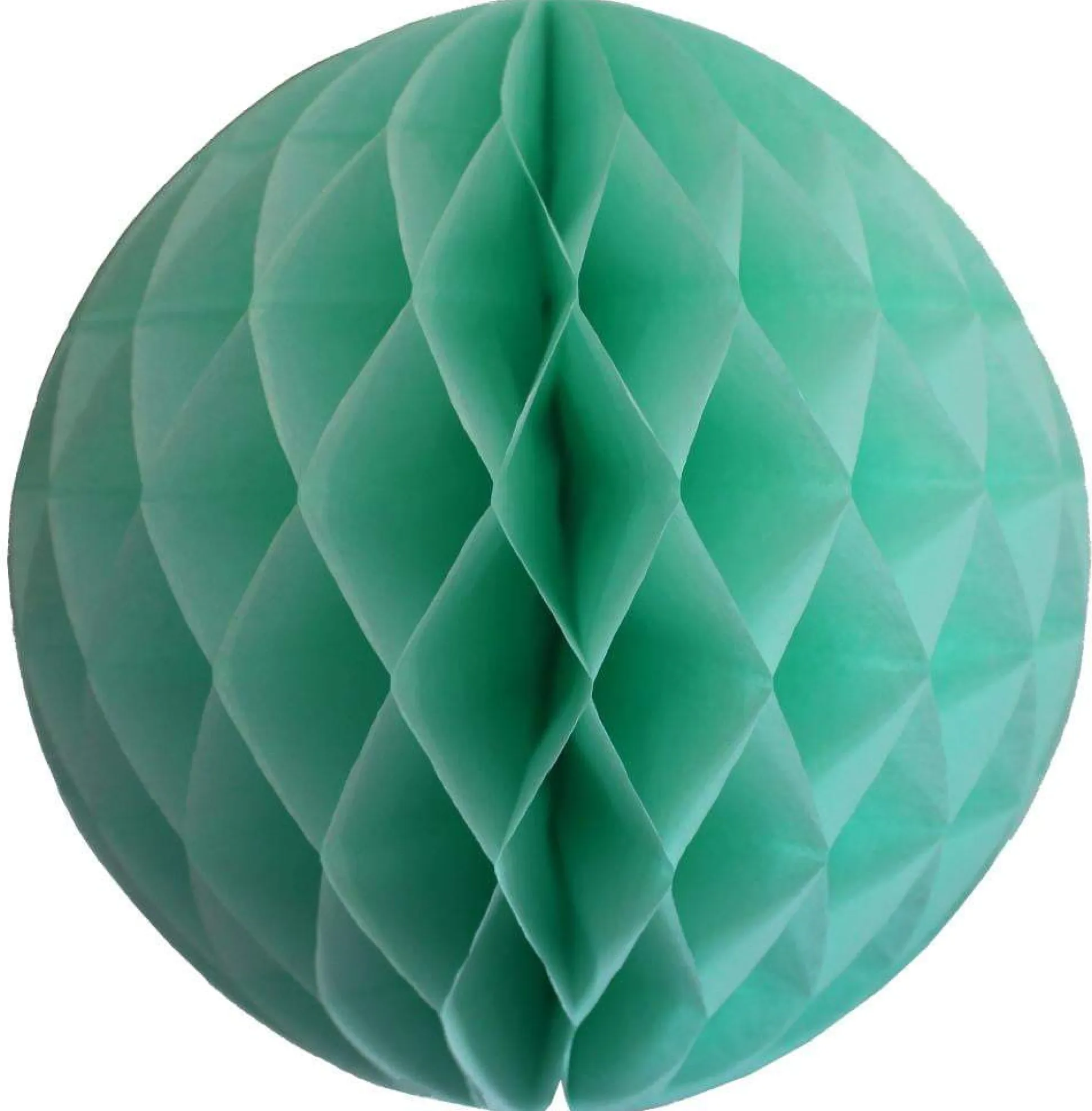 Mint Green Honeycomb Tissue Ball