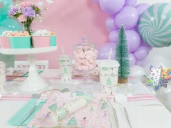 Mint Green Swirly Lollipop Foil Balloon 14in