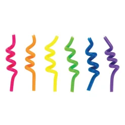 Multicolor Coil Birthday Candles
