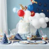 Multicolor Stars Lunch Napkins 12ct