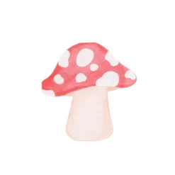 Mushroom Shaped Dessert Napkins 16ct