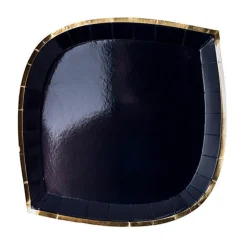 Navy Blue Posh Lunch Plates
