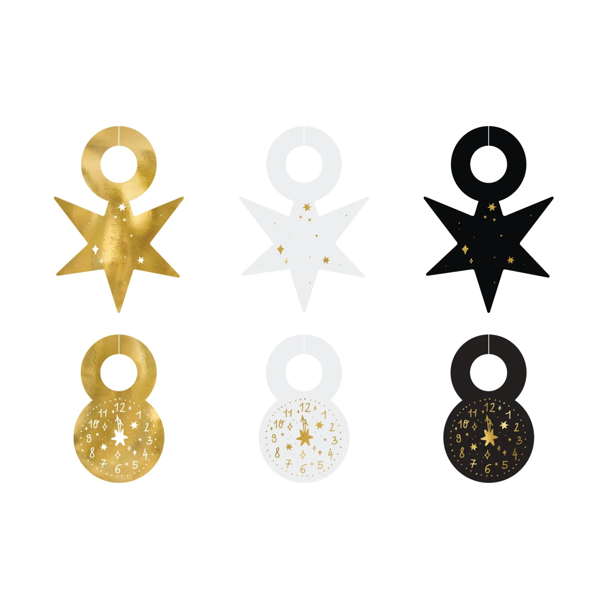 New Year's Eve Drink Tags 6ct