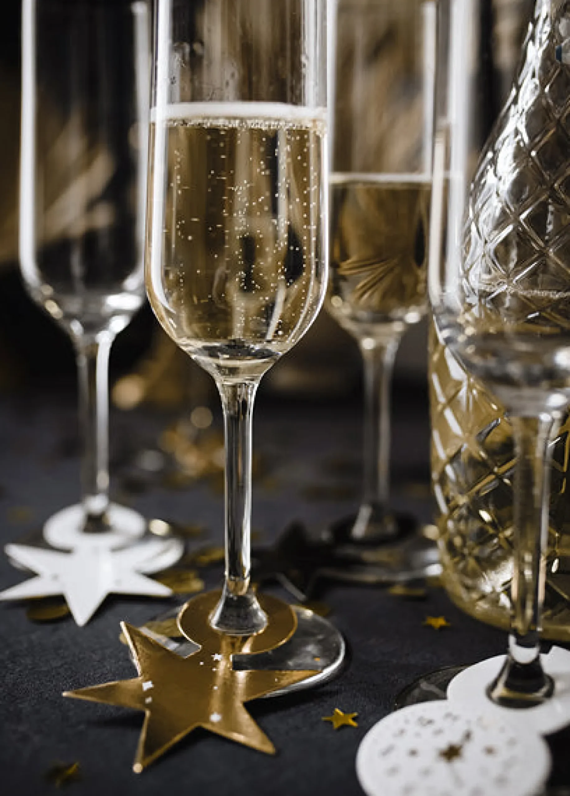 New Year's Eve Drink Tags 6ct