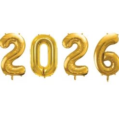 2026 Number Balloon Year 34in