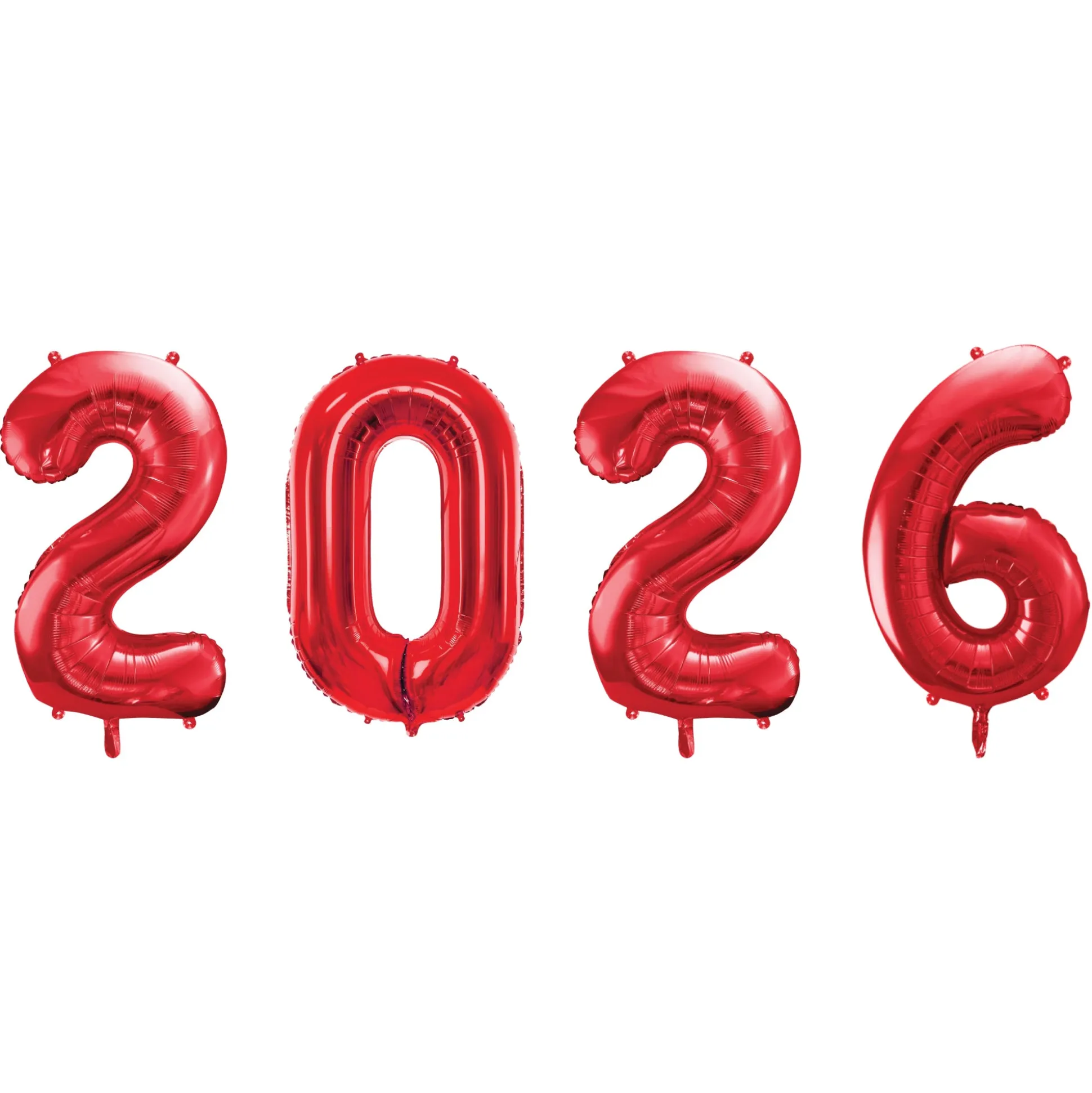 2026 Number Balloon Year 34in