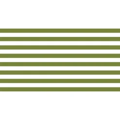 Olive Green Striped Table Runner 25ft