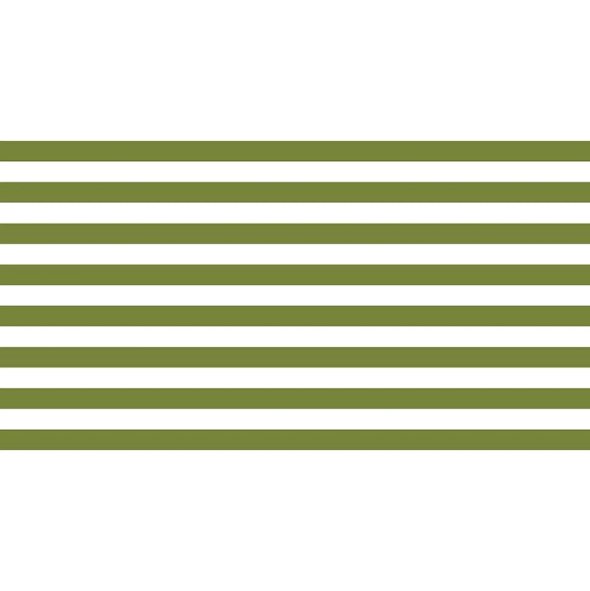 Olive Green Striped Table Runner 25ft