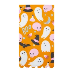 Orange Halloween Icon Paper Guest Towels 16ct