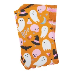 Orange Halloween Icon Paper Guest Towels 16ct