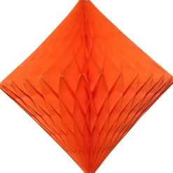 Orange Honeycomb Diamond 12in