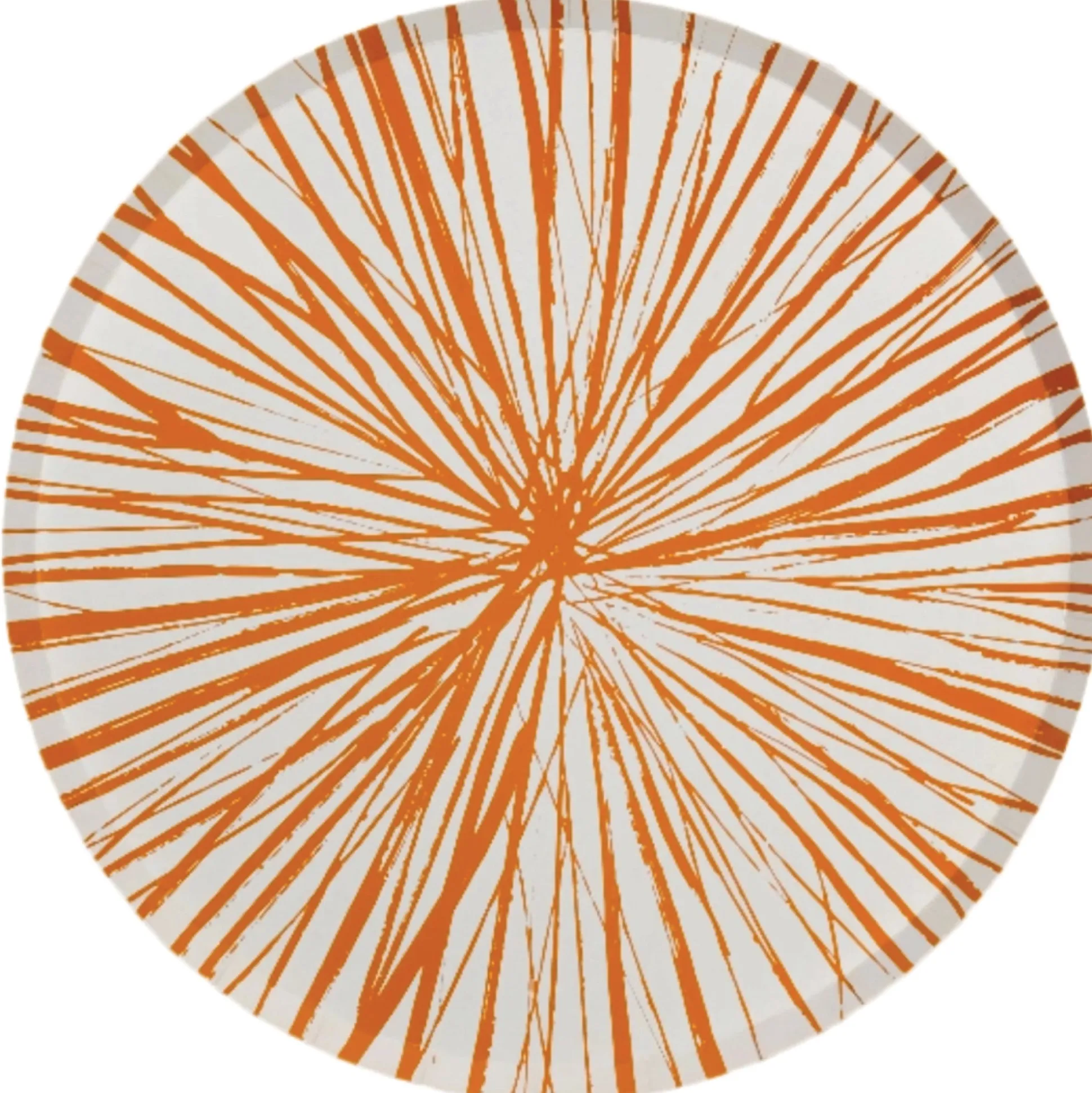 Orange Radiance Dinner Plates 8ct