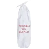 Pairs Well with Relatives Tyvek Wine Bottle Bag 1ct