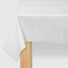 Pale Blue Pinstripe Paper Table Cover