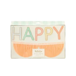 Pastel Happy Easter & Fringe Banner Set