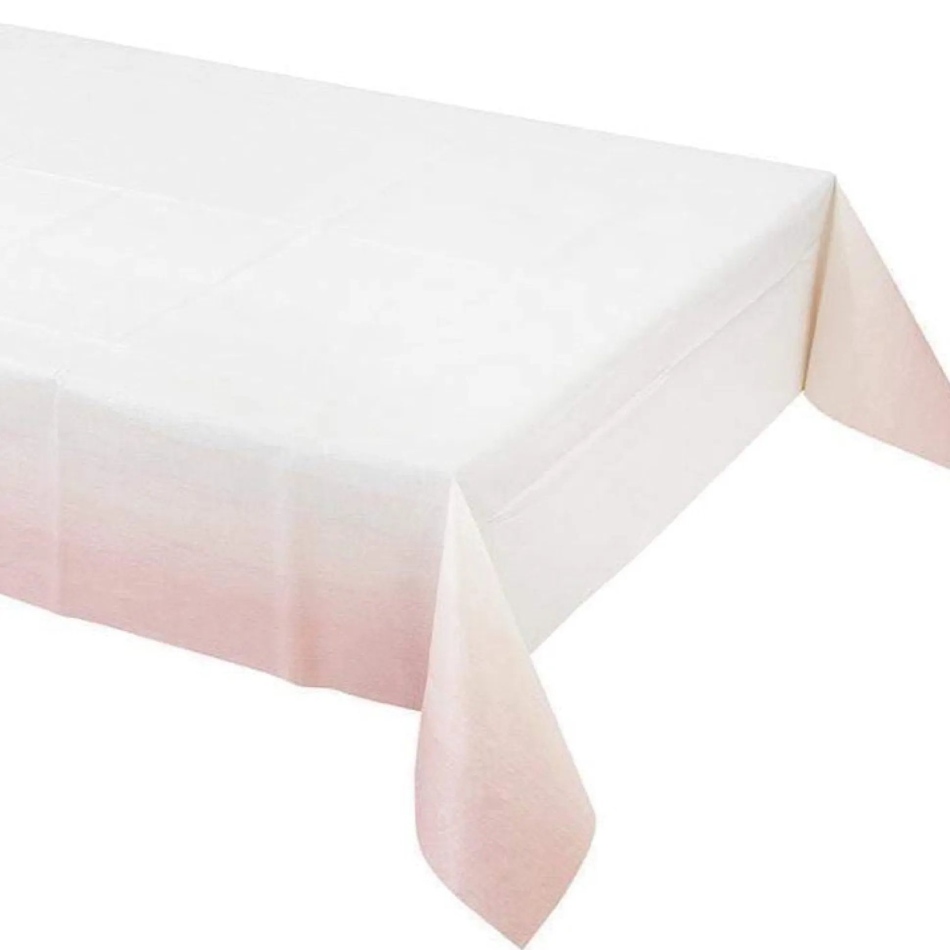 Pastel Pink Paper Table Cover