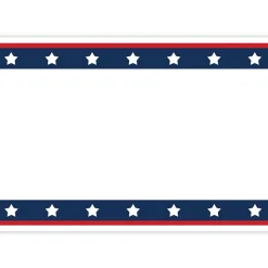 Patriotic Paper Table Runner 25ft
