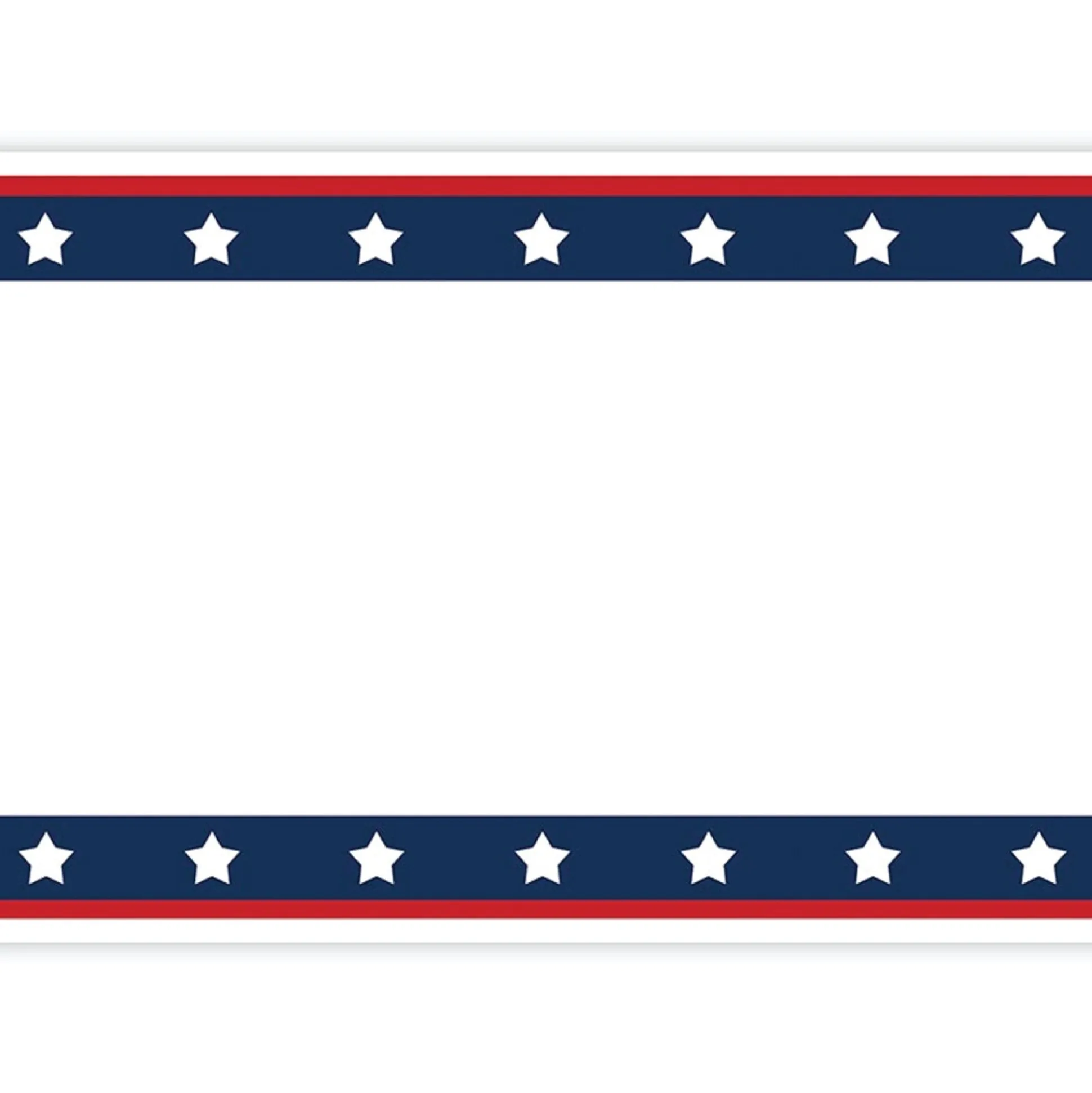 Patriotic Paper Table Runner 25ft