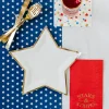 Patriotic Stars & Stripes Guest Towels 24ct
