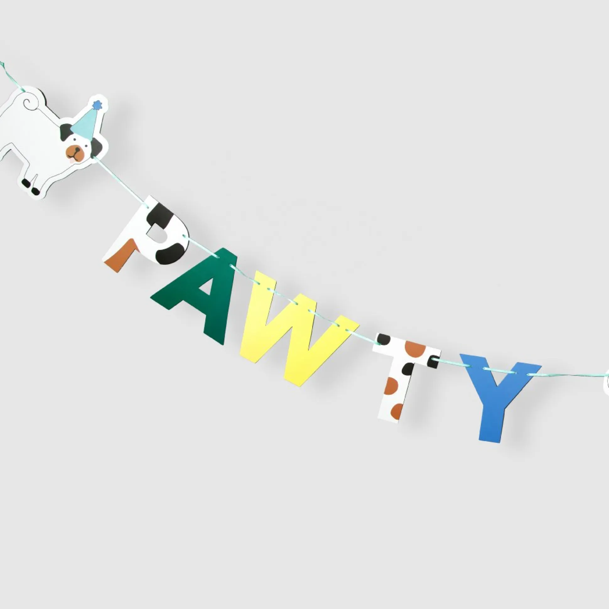 Pawty Time Dog Banner