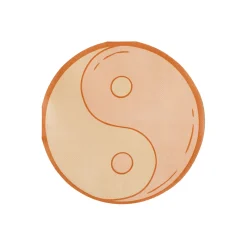 Peace & Love Yin-Yang Lunch Napkins 16ct