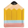 Pencil Shaped Lunch Plates 8ct