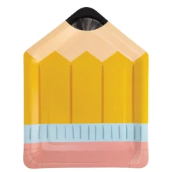 Pencil Shaped Lunch Plates 8ct
