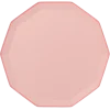 Petal Pink Decagonal Dinner Plates 8ct