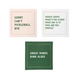 Pickleball Dessert Napkin Set 18ct