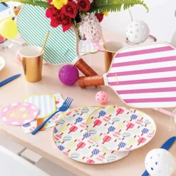 Pickleball Social Club Dessert Plates 8ct