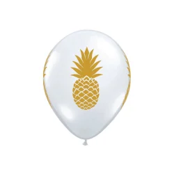 Pineapple Latex Balloons 6ct