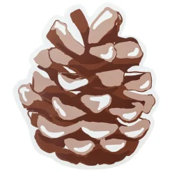 Pine Cone Paper Placemats 12ct
