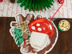 Pine Cone Paper Placemats 12ct
