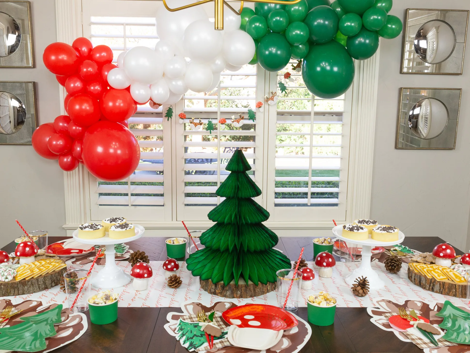 Pine Cone Paper Placemats 12ct