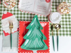 Pine Tree Lunch Plates 8ct